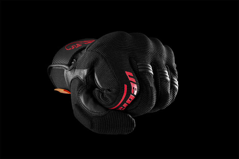 Furygan Jet D3O EVO motorhandschoenen Zwart-Rood, productfoto 5