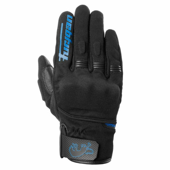 Furygan Jet D3O EVO motorhandschoenen zwart-blauw, productfoto 3