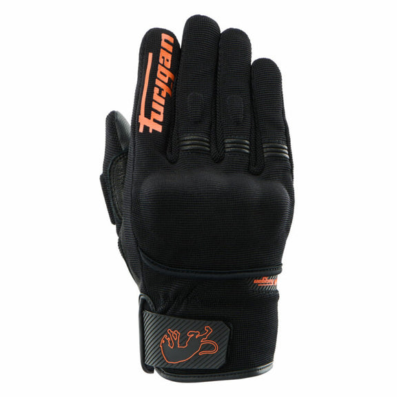 Furygan Jet D3O EVO motorhandschoenen Zwart-Oranje, productfoto 3