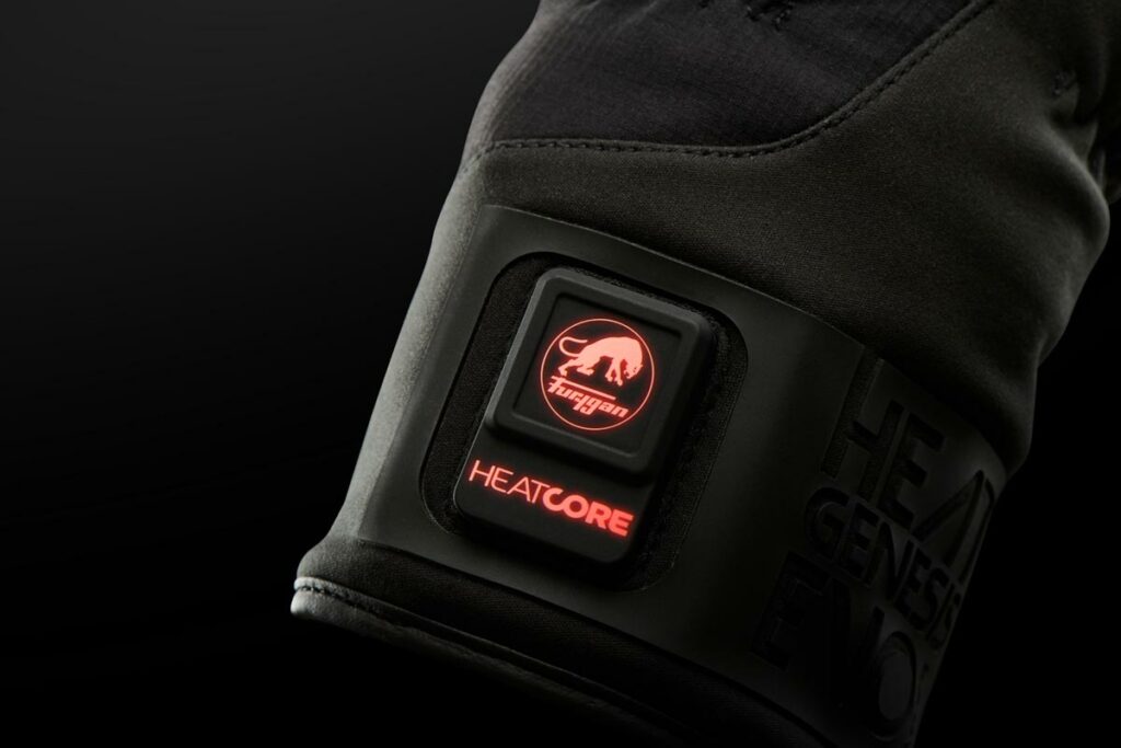 Furygan Heat Genesis Lady PrimaLoft motorhandschoenen Zwart, productfoto 7