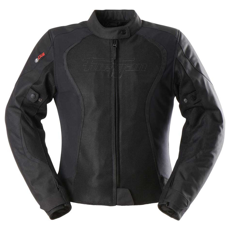Furygan Odessa 3-in-1 Vented Ladies Motorcycle Jacket Black/White – Ventilated 3-in-1 Motorcycle Jacket