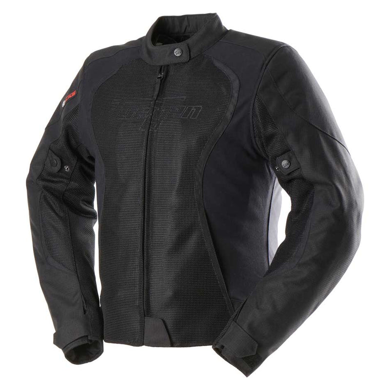 Furygan Odessa 3-in-1 Vented Ladies Motorcycle Jacket Black/White – Ventilated 3-in-1 Motorcycle Jacket
