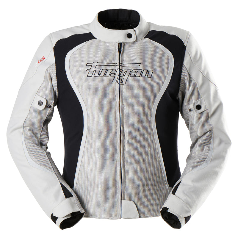 Furygan Odessa 3-in-1 Vented Ladies Motorcycle Jacket Pearl/Black – Ventilated 3-in-1 Motorcycle Jacket
