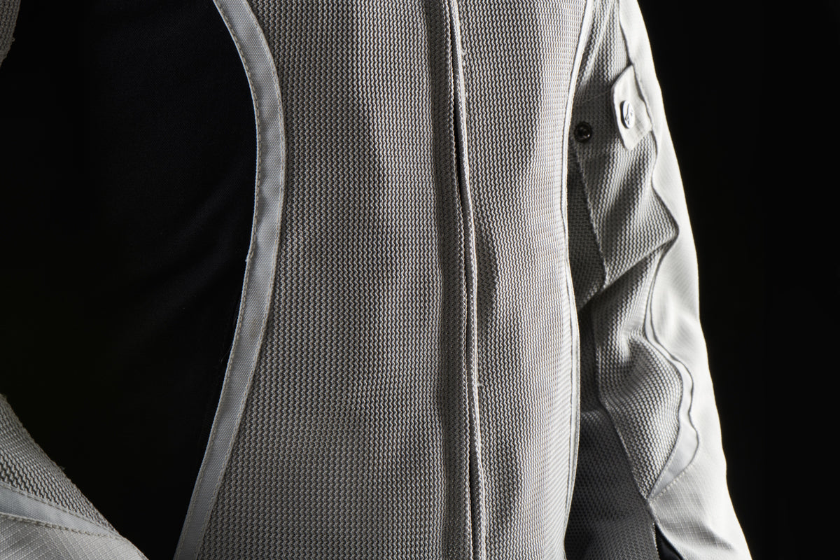 Furygan Odessa 3-in-1 Vented Ladies Motorcycle Jacket Pearl/Black – Ventilated 3-in-1 Motorcycle Jacket