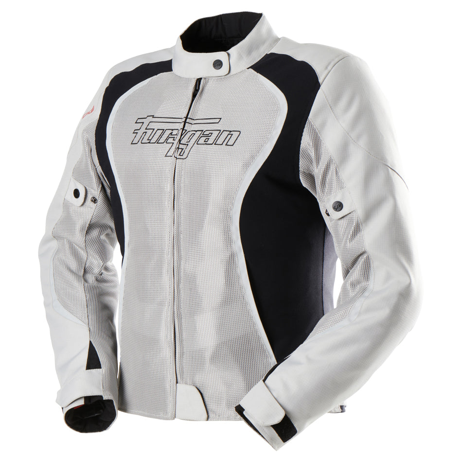 Furygan Odessa 3-in-1 Vented Ladies Motorcycle Jacket Pearl/Black – Ventilated 3-in-1 Motorcycle Jacket