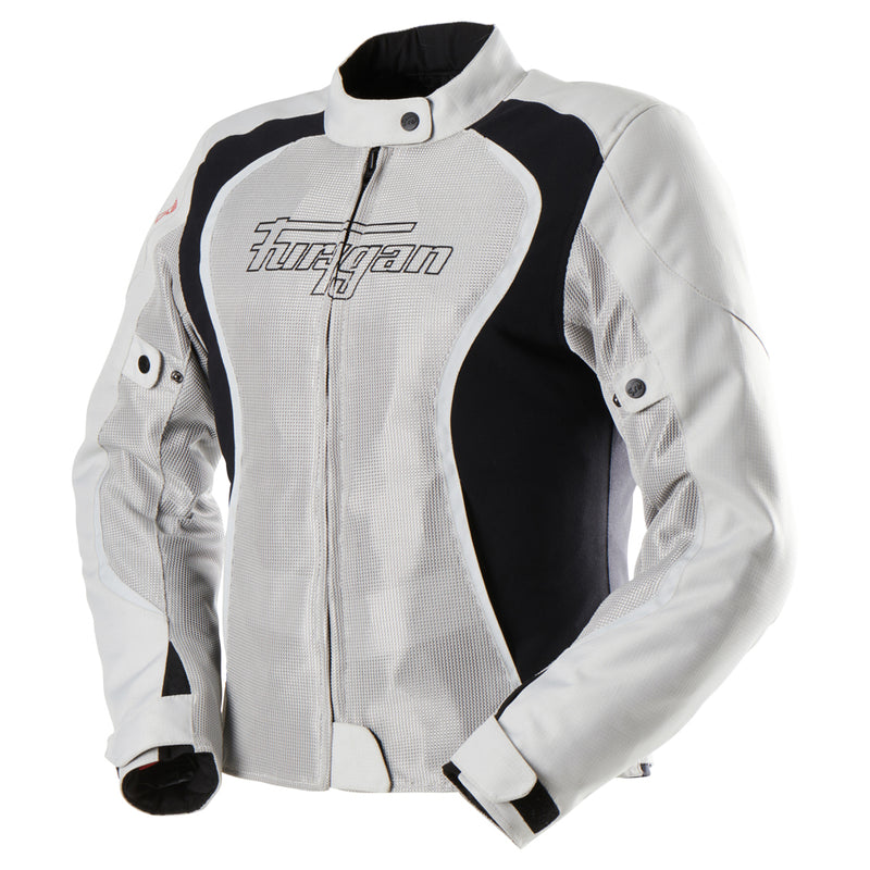 Furygan Odessa 3-in-1 Vented Ladies Motorcycle Jacket Pearl/Black – Ventilated 3-in-1 Motorcycle Jacket
