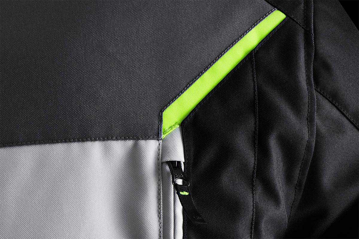 Furygan Brooks Motorjas Black/Pearl/Yellow Fluo – Adventure Motorjas