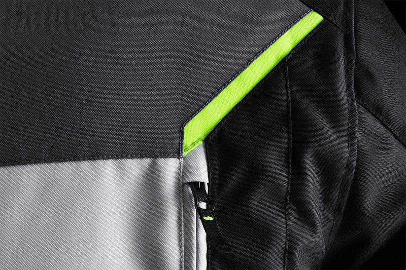 Furygan Brooks Motorjas Black/Pearl/Yellow Fluo – Adventure Motorjas
