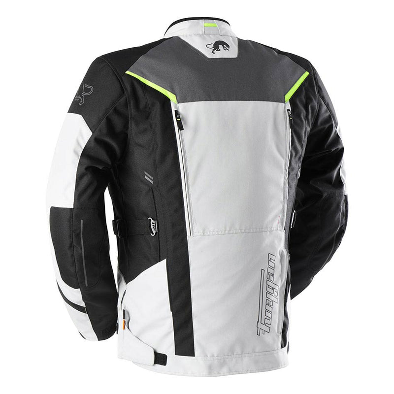 Furygan Brooks Motorjas Black/Pearl/Yellow Fluo – Adventure Motorjas