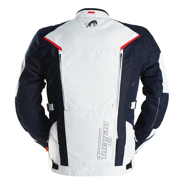 Furygan Brooks Motorradjacke Pearl/Blau