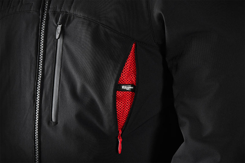 Furygan Codex Motorcycle Jacket Black - Waterproof Motorcycle Jacket