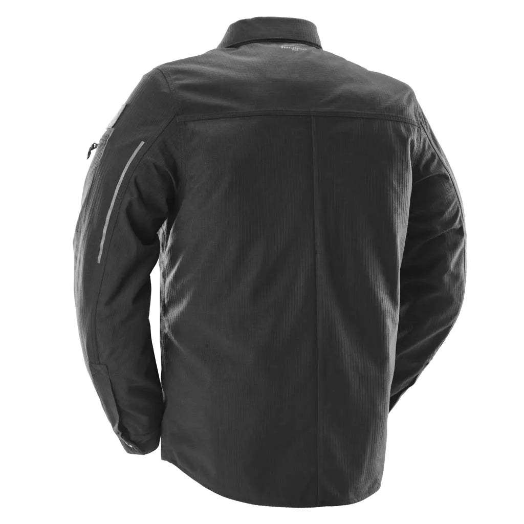 Furygan Eirik motor overshirt zwart waterdicht D3O protectie