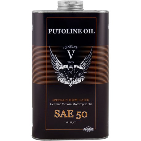 Putoline Genuine V-Twin SAE 50 versnellingsbakolie 1 liter