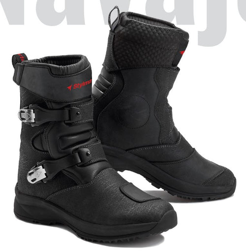 Stylmartin Navajo Low WP Zwart Motorschoenen