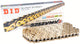 D.I.D 525 ZVM-X2 Super Street X-Ring Ketting Goud/Goud