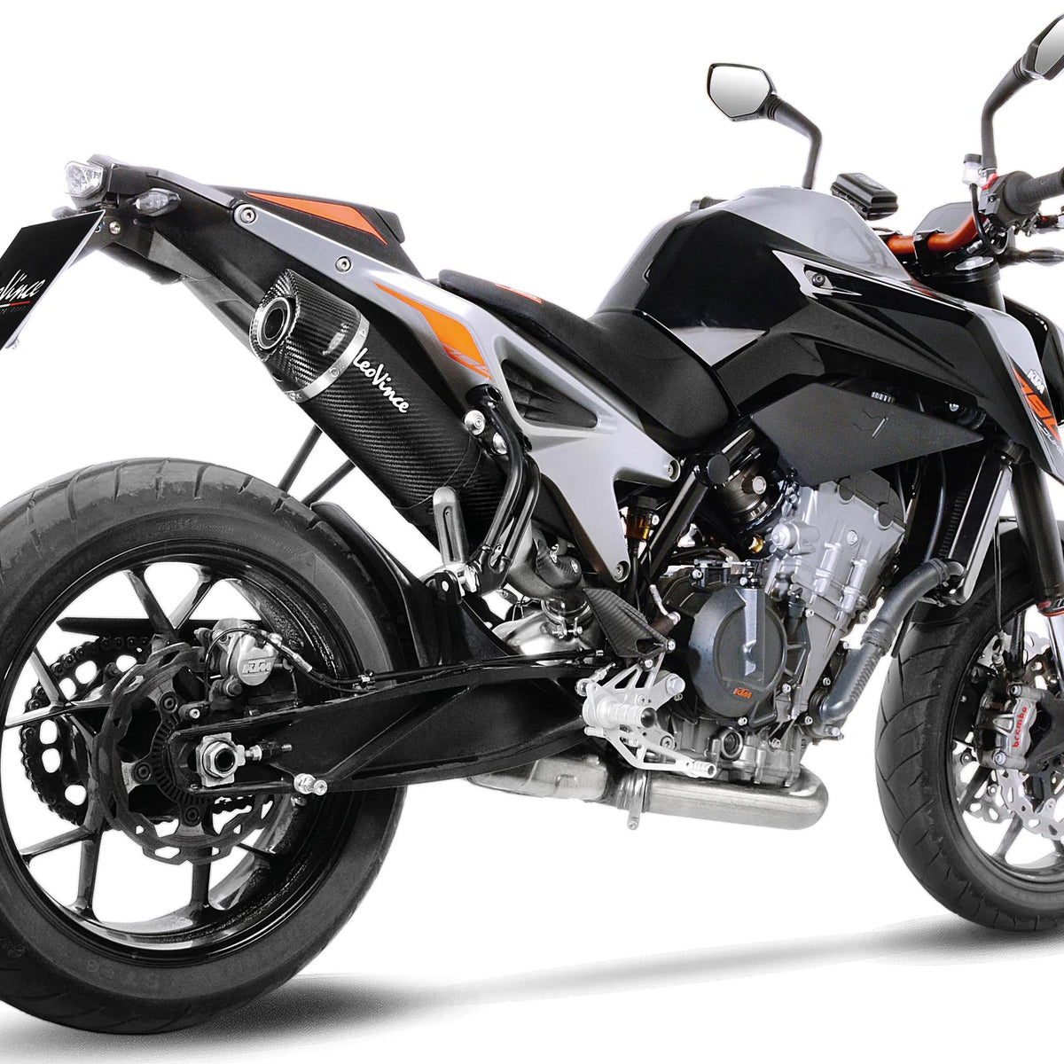 LeoVince LV One EVO II Slip-On Exhaust Silencer Carbon