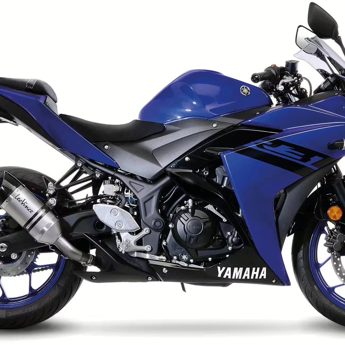 Yamaha MT-03 / YZF-R3 – LeoVince SBK LV Pro Slip-On Exhaust Stainless Steel