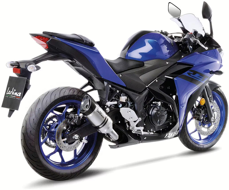 Yamaha MT-03 / YZF-R3 – LeoVince SBK LV Pro Slip-On Exhaust Stainless Steel