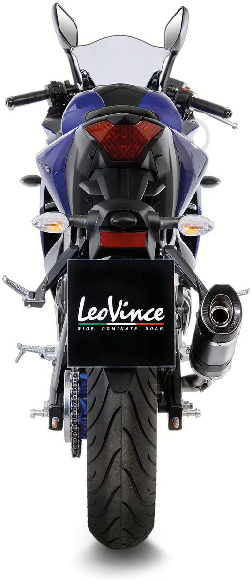 Yamaha MT-03 / YZF-R3 – LeoVince SBK LV Pro Slip-On Exhaust Stainless Steel