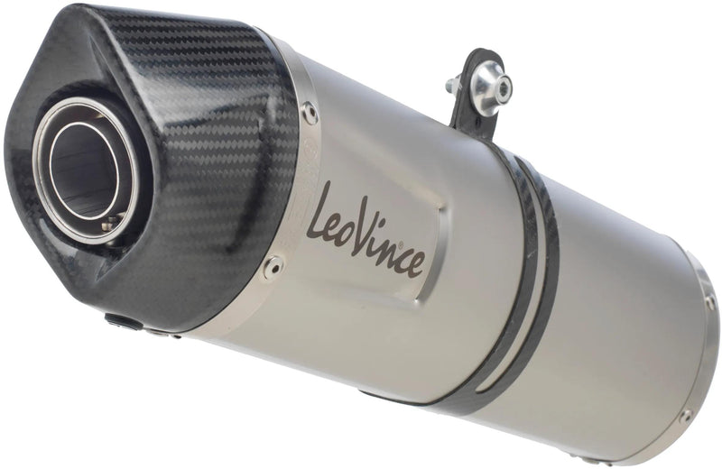 LeoVince LV One EVO II Compleet systeem Uitlaatdemper RVS