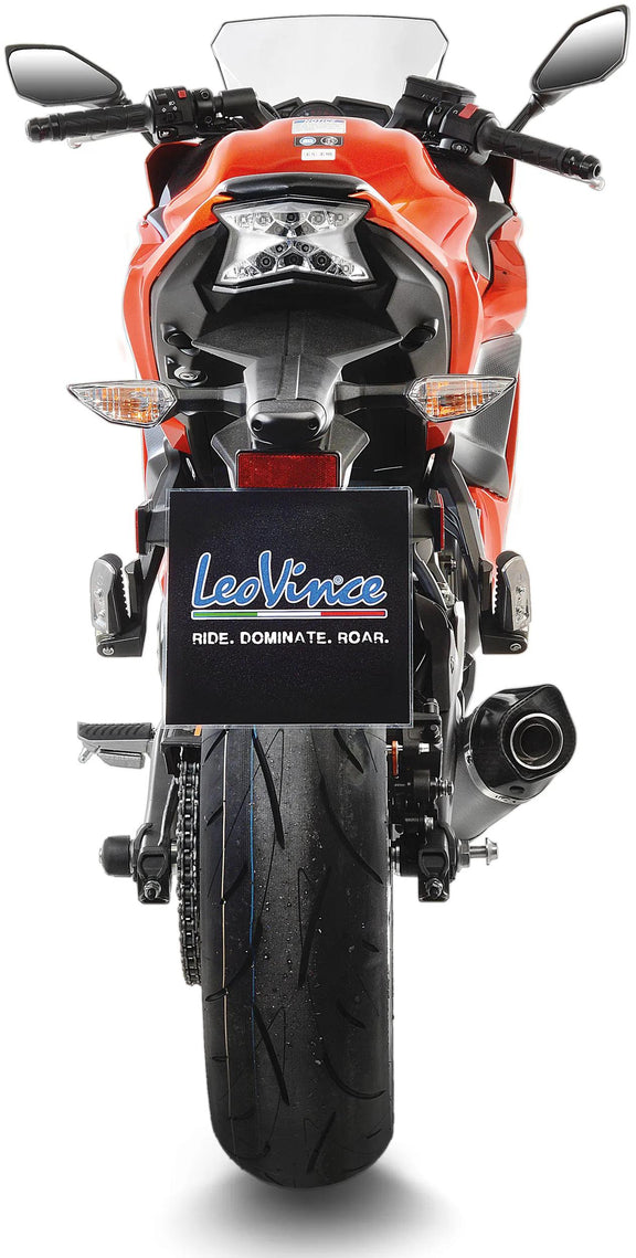 LeoVince LV One EVO II Compleet systeem Uitlaatdemper Carbon