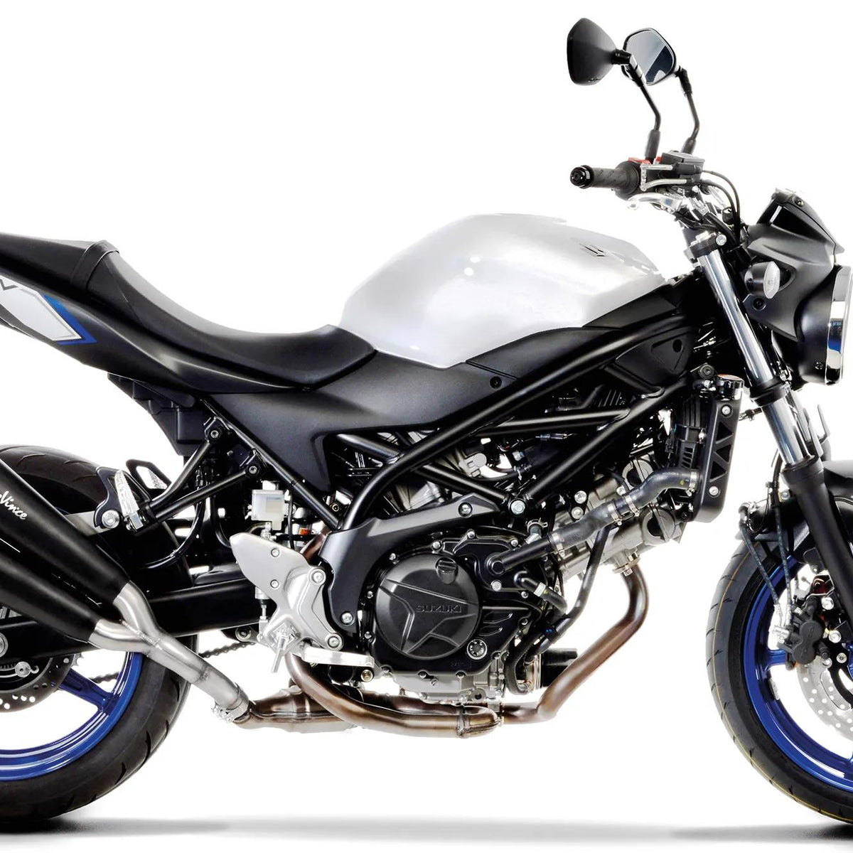 LeoVince GP Duals Slip-On Uitlaatdemper RVS – Suzuki