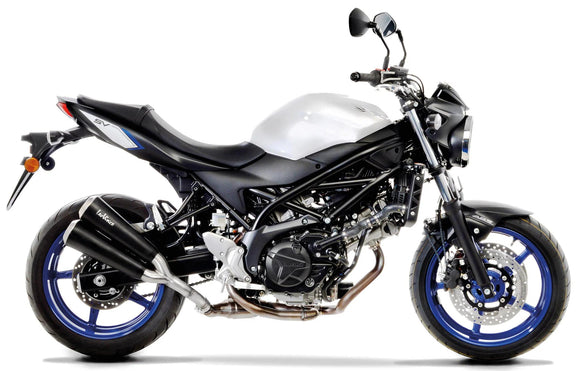 LeoVince GP Duals Slip-On Uitlaatdemper RVS – Suzuki