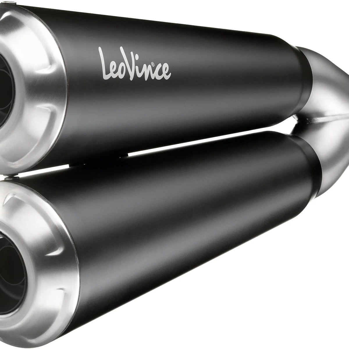 LeoVince GP Duals Slip-On Uitlaatdemper RVS – Suzuki