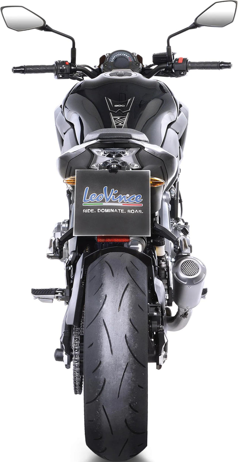 LeoVince LV-10 Slip-On Uitlaatdemper RVS