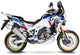 LeoVince LV-12 Titanium einddemper Honda CRF1100L Africa Twin 2020-2023