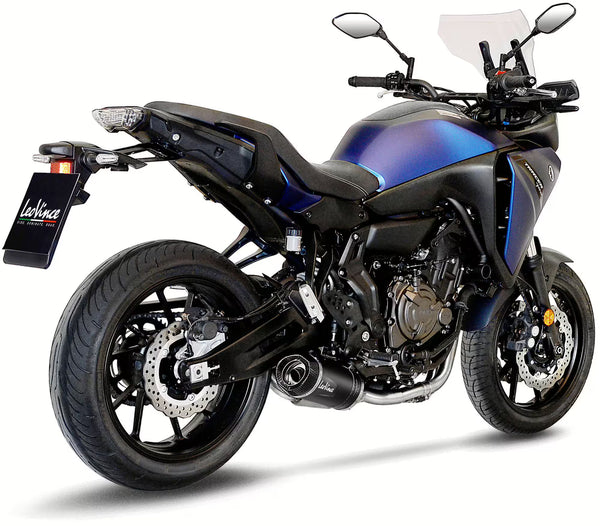 Yamaha Tracer 7 / Tracer 7 GT – LeoVince SBK LV One EVO Black Edition Auspuffanlage