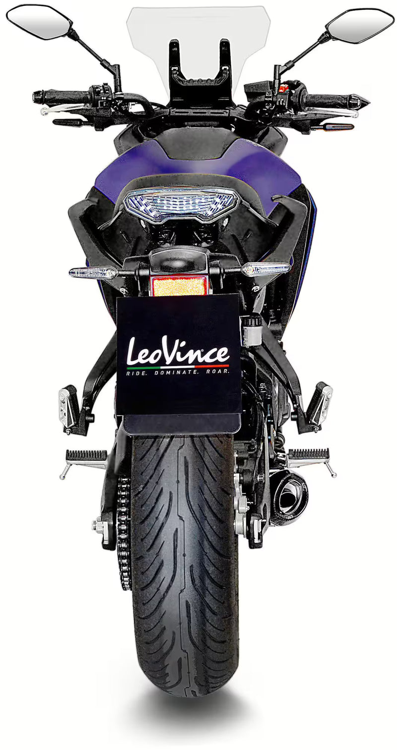 Yamaha Tracer 7 / Tracer 7 GT – LeoVince SBK LV One EVO Black Edition Uitlaatsysteem