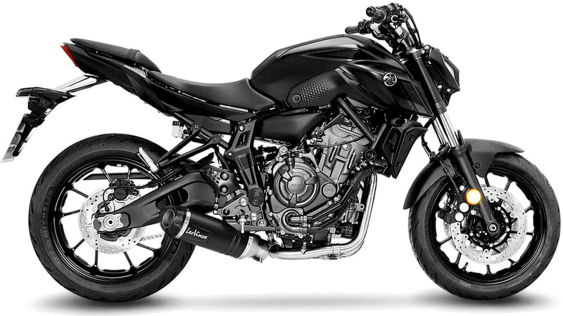 LeoVince LV One EVO Black Edition Compleet systeem Uitlaatdemper RVS
