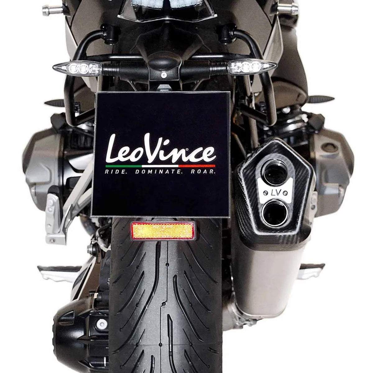 LeoVince LV-12 Slip-On Uitlaatdemper RVS – BMW