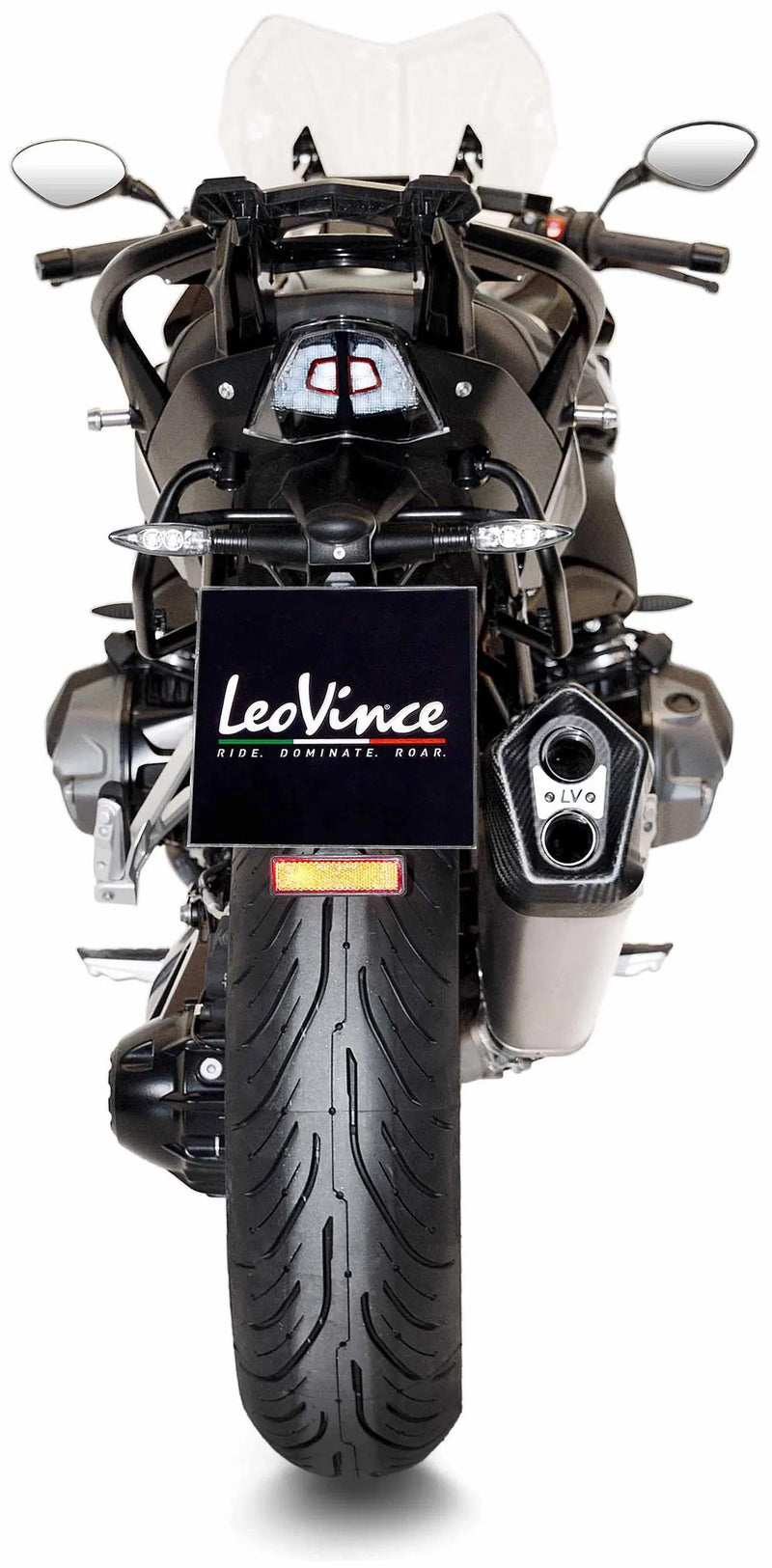LeoVince LV-12 Slip-On Uitlaatdemper RVS – BMW