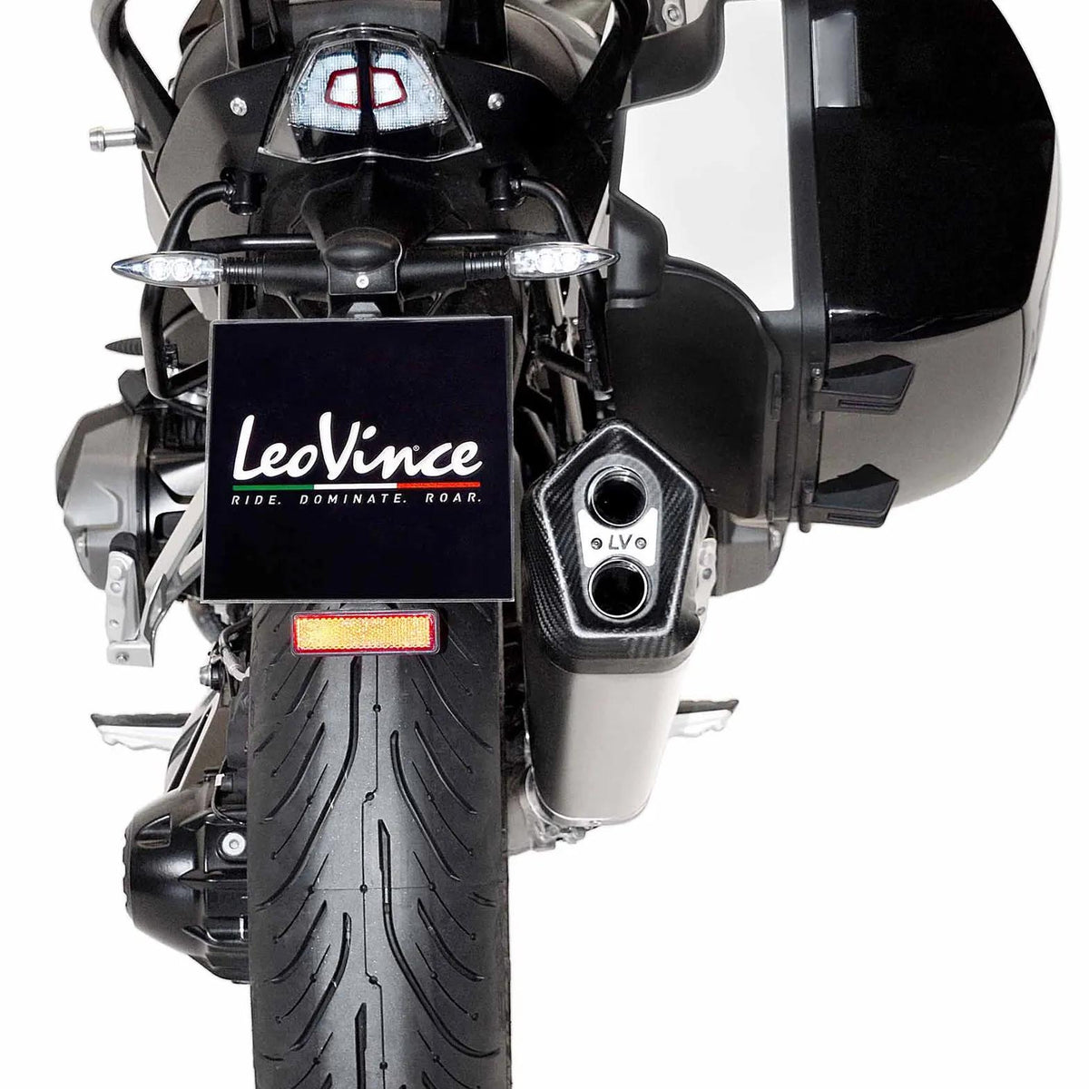 LeoVince LV-12 Slip-On Uitlaatdemper RVS – BMW