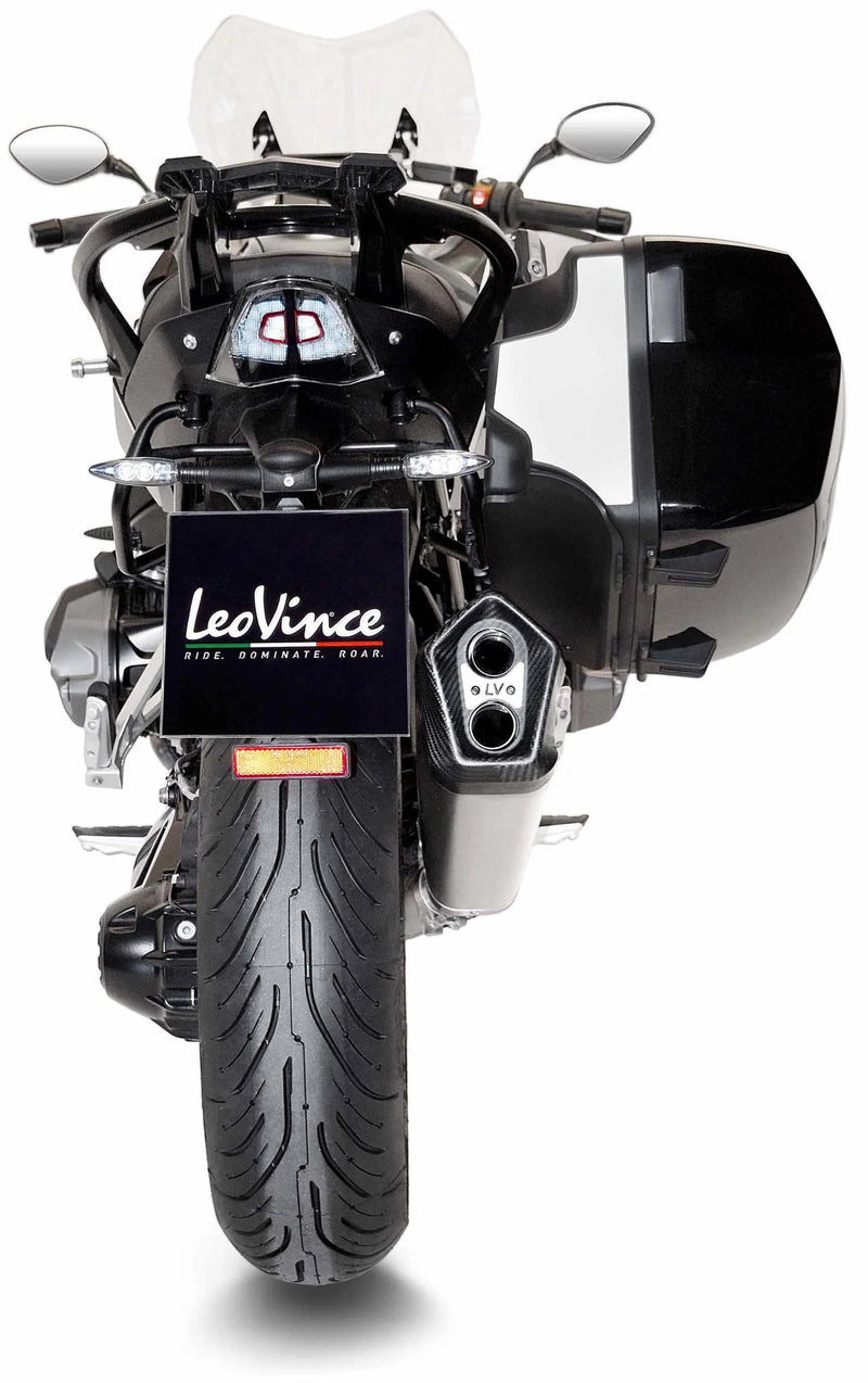 LeoVince LV-12 Slip-On Uitlaatdemper RVS – BMW