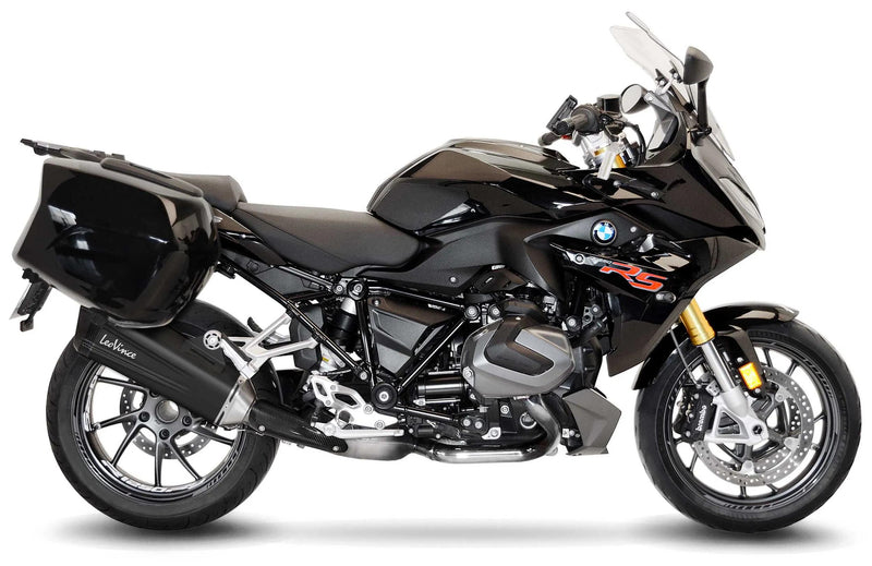 LeoVince LV-12 Black Edition Slip-On Uitlaatdemper RVS – BMW
