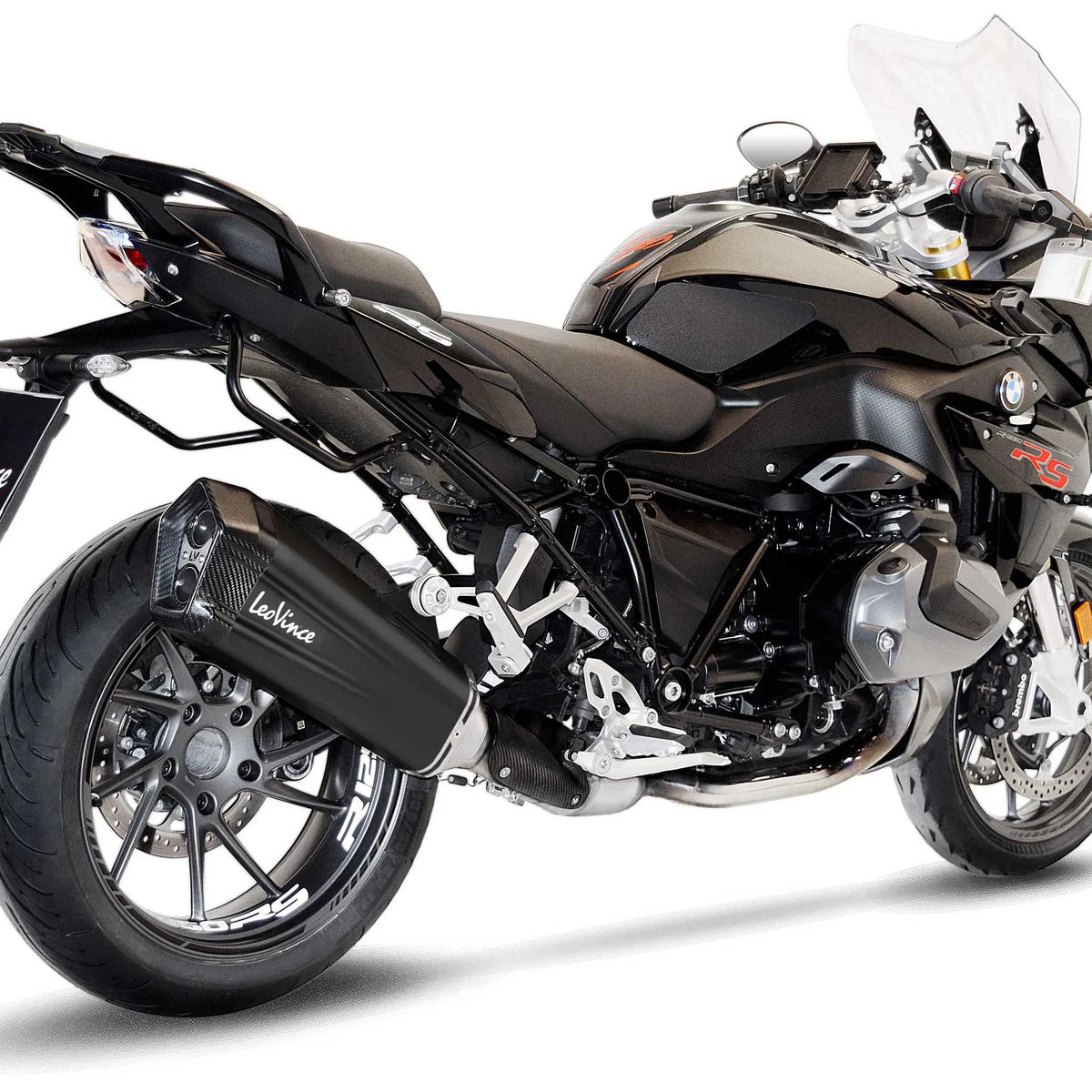 LeoVince LV-12 Black Edition Slip-On Uitlaatdemper RVS – BMW