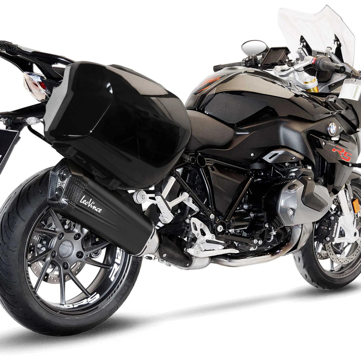 LeoVince LV-12 Black Edition Slip-On Uitlaatdemper RVS – BMW