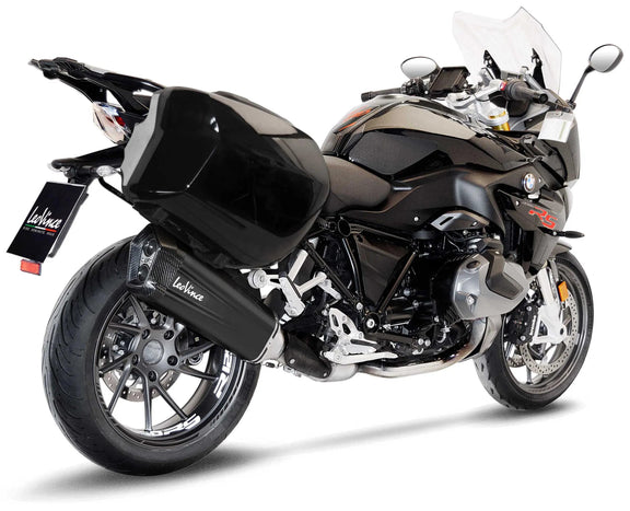 LeoVince LV-12 Black Edition Slip-On Uitlaatdemper RVS – BMW