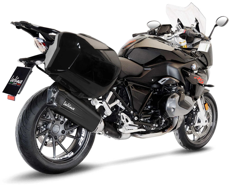 LeoVince LV-12 Black Edition Slip-On Uitlaatdemper RVS – BMW