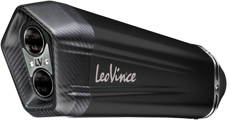 LeoVince LV-12 Black Edition Slip-On Uitlaatdemper RVS – BMW