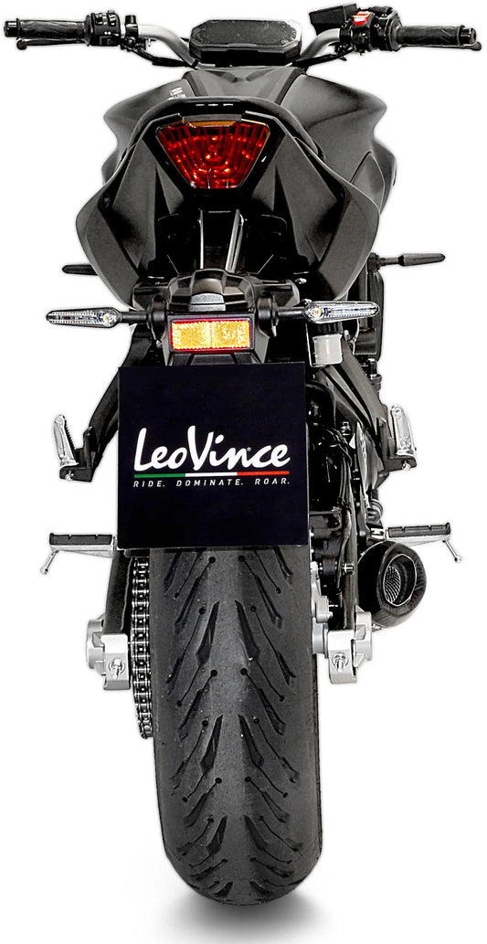 LeoVince LV One EVO II Compleet systeem Uitlaatdemper Carbon