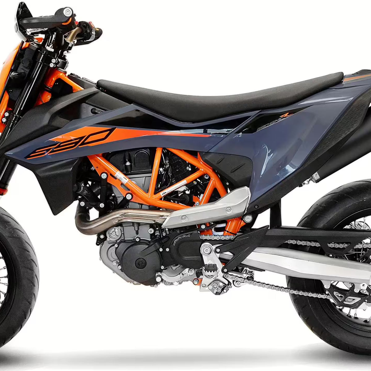 GASGAS ES700 / SM700 / KTM 690 Enduro R / 690 SMC R – LeoVince SBK Nero Slip-On