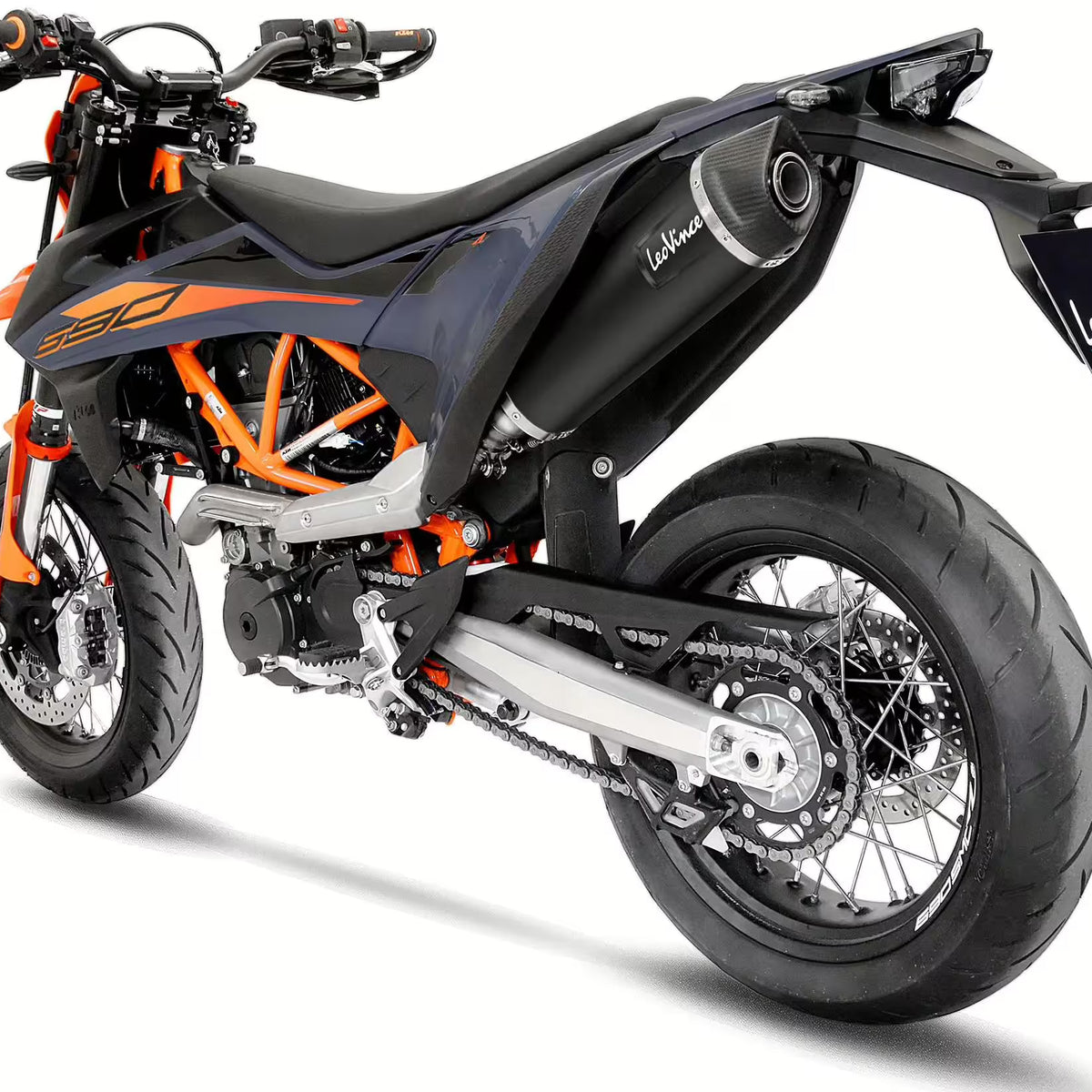 GASGAS ES700 / SM700 / KTM 690 Enduro R / 690 SMC R – LeoVince SBK Nero Slip-On