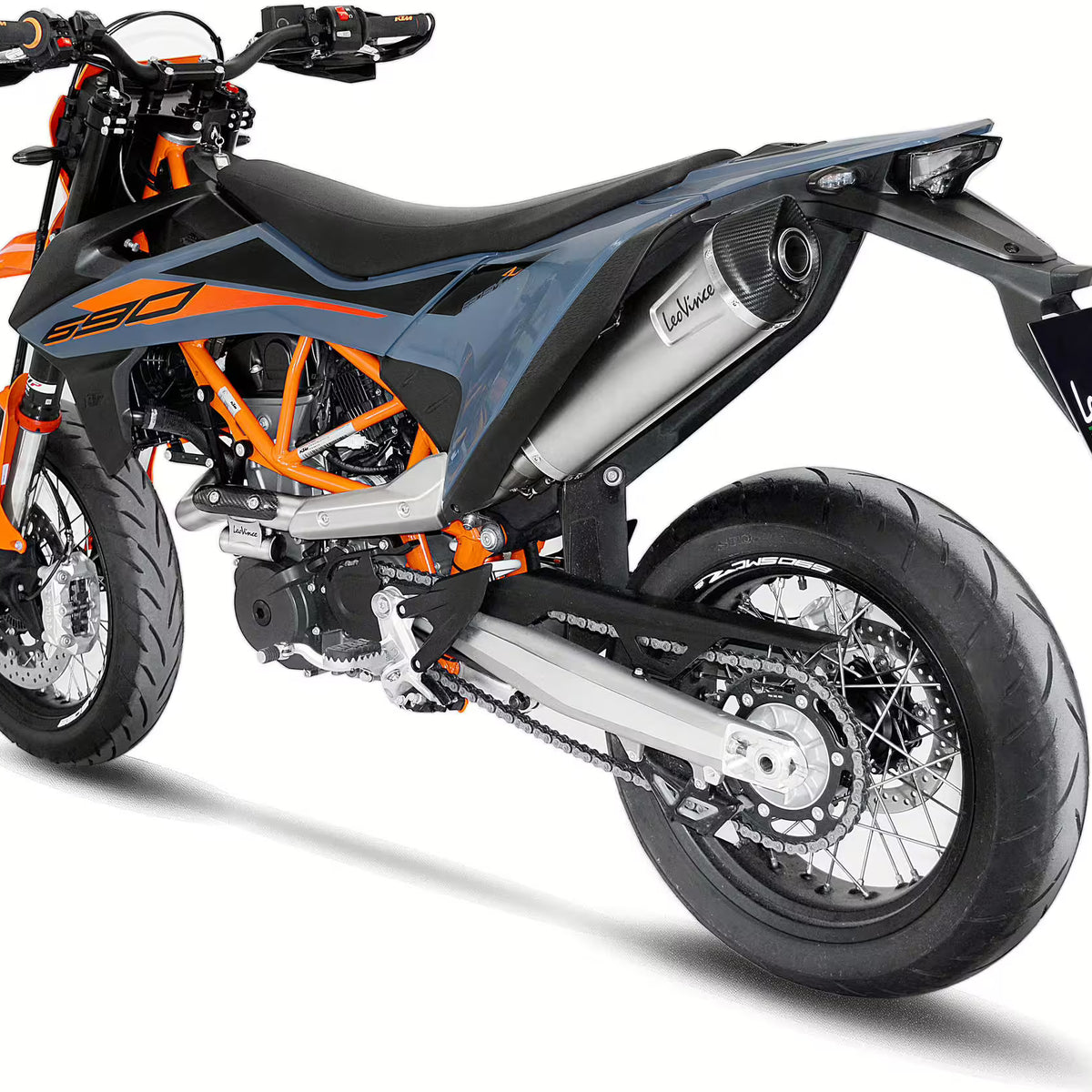 KTM 690 Enduro R / 690 SMC R &amp; GASGAS ES 700 / SM 700 – LeoVince SBK LV One EVO II Komplettauspuffanlage