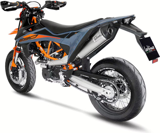 LeoVince SBK LV One EVO II Komplettanlage 14364E Carbon-Endkappe