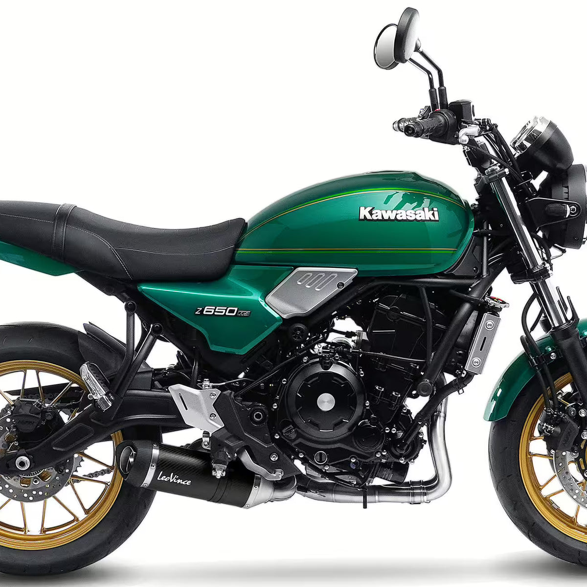 Kawasaki 650 Models LeoVince SBK LV-One EVO II Complete Exhaust System