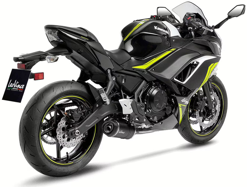Kawasaki 650 Modellen LeoVince SBK LV-One EVO II Compleet Uitlaatsysteem